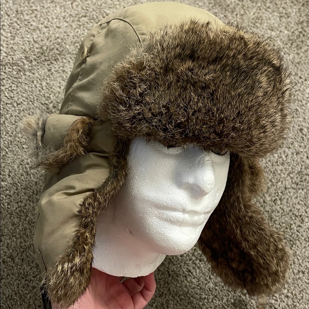 Fur Lined Medium Trapper Hat